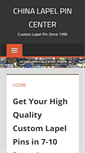 Mobile Screenshot of china-lapelpin-center.com